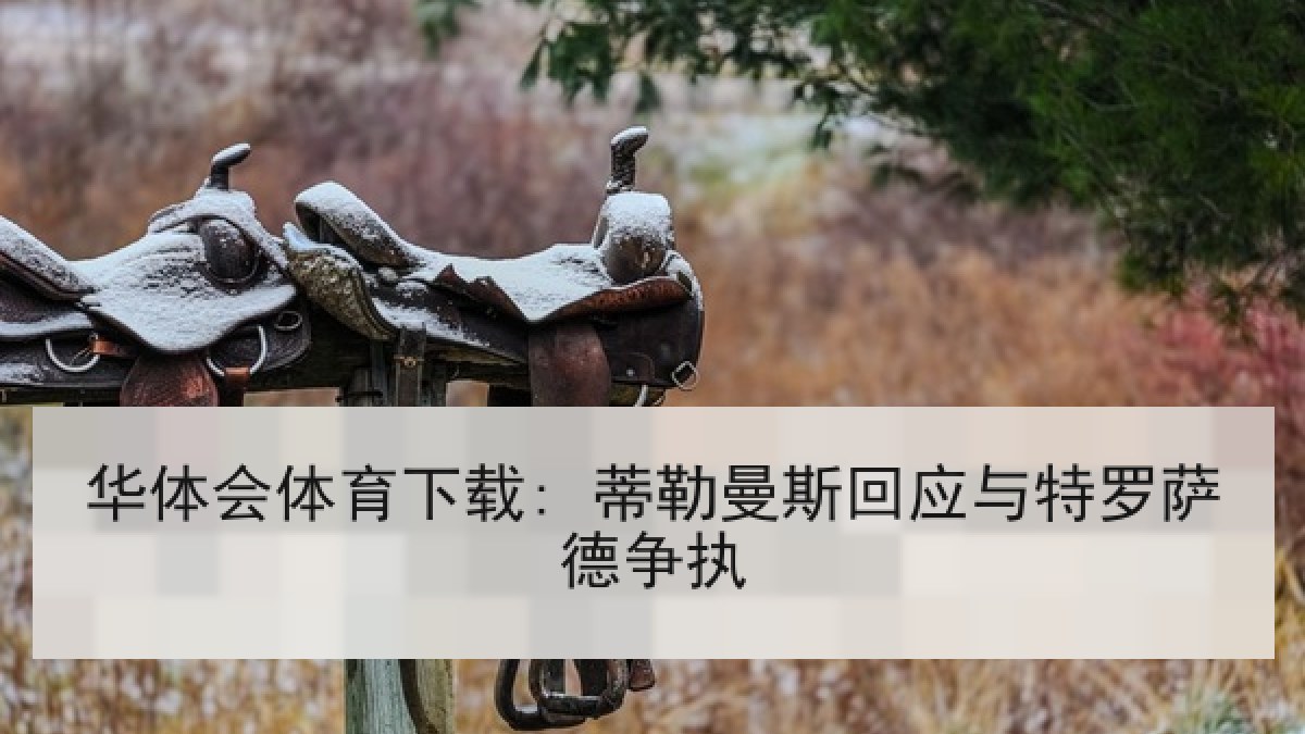 华体会体育下载: 蒂勒曼斯回应与特罗萨德争执